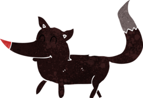 dessin animé petit loup png