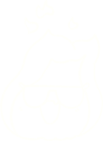 dibujo de tiza de llama fresca png