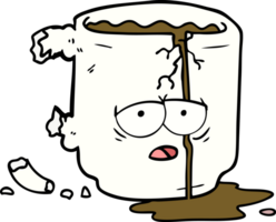 tasse cassée de dessin animé png