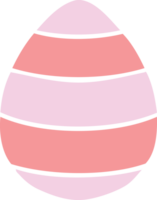 hand drawn quirky cartoon easter egg png