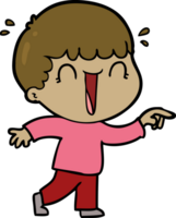 rire, dessin animé, homme, pointage png