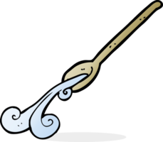 cartoon wooden spoon png