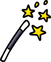 cartoon magic wand png