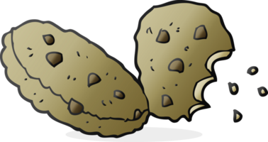 mão desenhado desenho animado biscoitos png