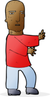 Cartoon harter Mann png