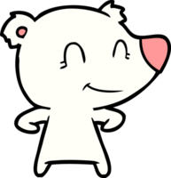 cartone animato orso polare png