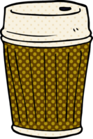 cartoon doodle coffee cup png