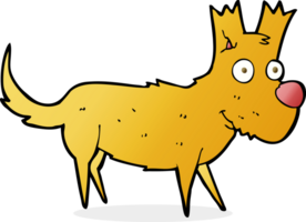 lindo perrito de dibujos animados png