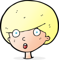 cartoon surprised boy png