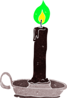 cartone animato spaventoso nero candela png