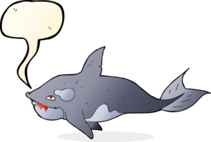 cartoon killer whale with speech bubble png