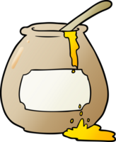 cartoon honey pot png