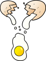 fresh cracked egg png