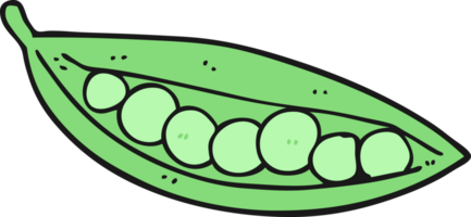 cartoon peas in pod png