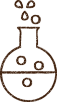 experimento científico dibujo al carboncillo png