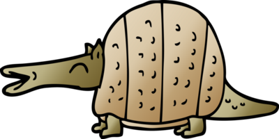 caricatura, garabato, armadillo png