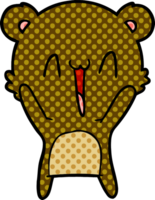 happy bear cartoon png