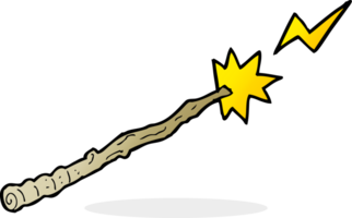 cartoon magic wand png