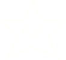 dibujo de tiza de estrella molesta png