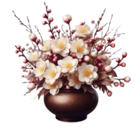 winter jasmijn bloem geïsoleerd Aan transparant achtergrond png