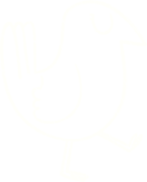 Walking Bird Chalk Drawing png