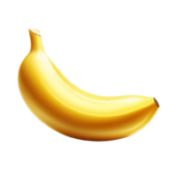 Banana isolato su trasparente sfondo png
