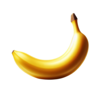 banane isolé sur transparent Contexte png