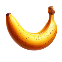 banana isolado em transparente fundo png