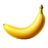 banana isolado em transparente fundo png