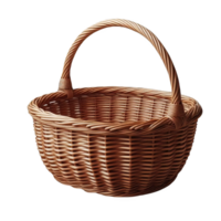 Basket isolated on transparent background png