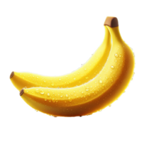 banan isolerat på transparent bakgrund png