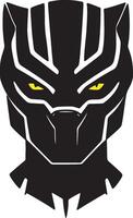 angry panther Illustration vector