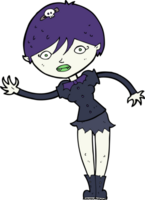 cartoon vampire girl png