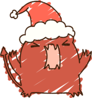 Festive Imp Chalk Drawing png