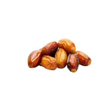 generated ai dry dates on a transparent background png