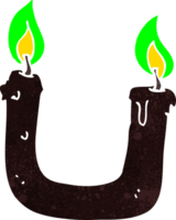 queimando a vela em ambas as extremidades dos desenhos animados png