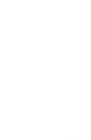 dibujo de tiza de microscopio png