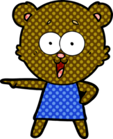 rire, pointage, ours peluche, dessin animé png