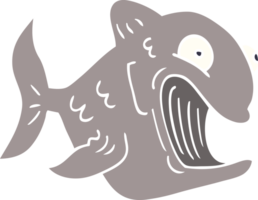 funny cartoon doodle fish png