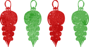 cartoon christmas decoration png