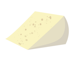 Käse Teile und Scheiben isoliert png