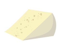 queso partes y rebanadas aislado png