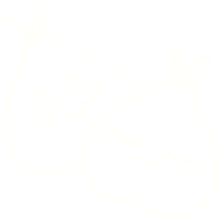 desenho de giz de frutas png