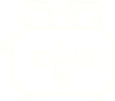 Toaster Chalk Drawing png