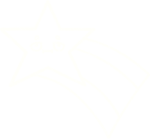 desenho de giz estrela cadente png