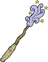 cartoon magic wand png