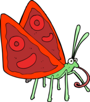 cartoon funny butterfly png