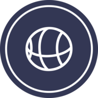 basketball sports circular icon symbol png