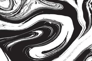 Abstract Black and White Marble Texture vector