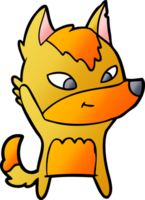 fox cartoon character png